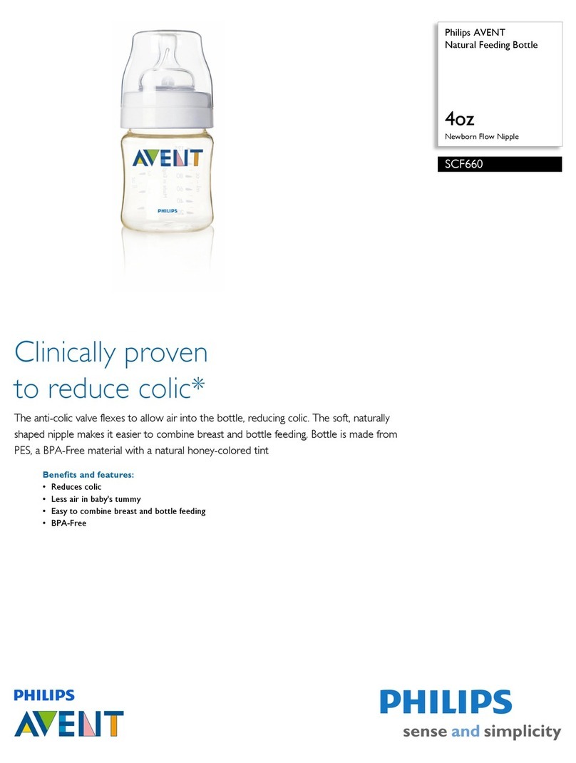 Philips AVENT SCF660 User manual
