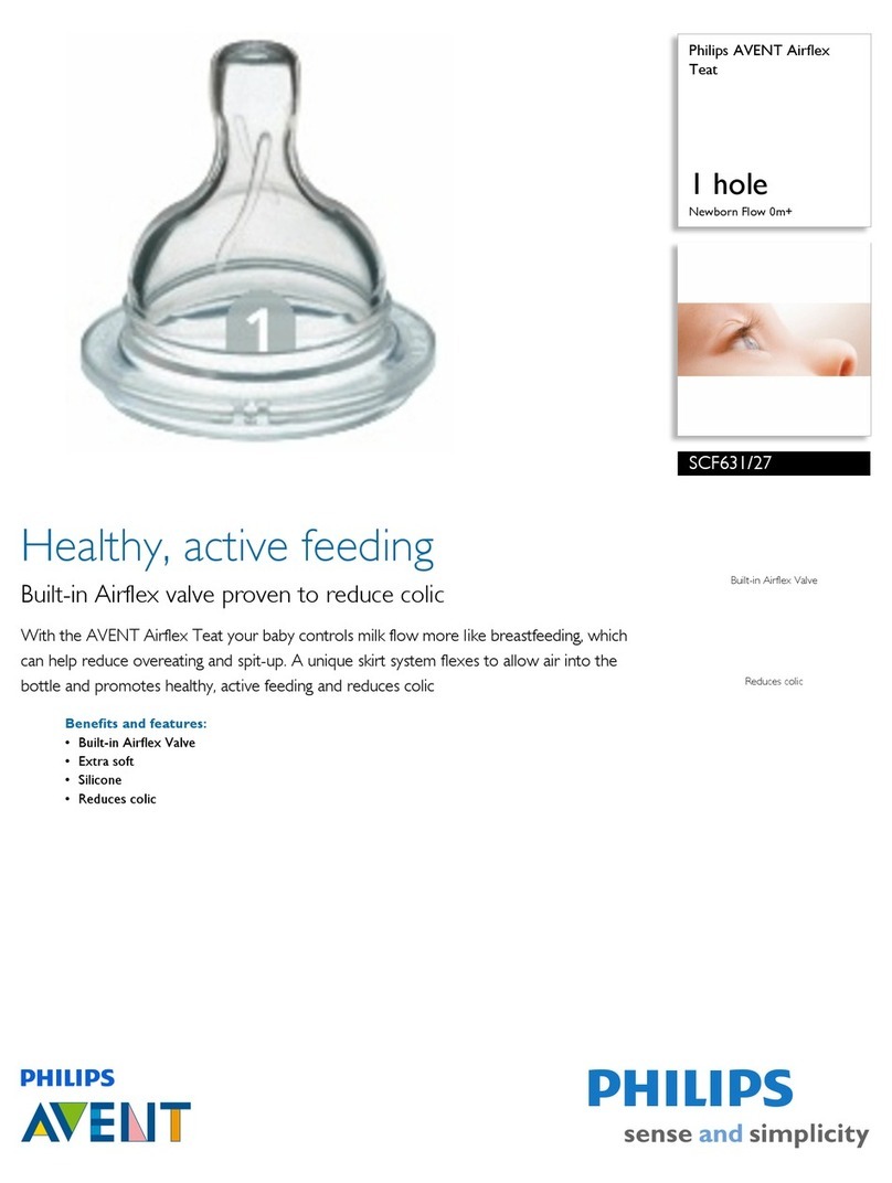 Philips AVENT AVENT SCF631/27 User manual
