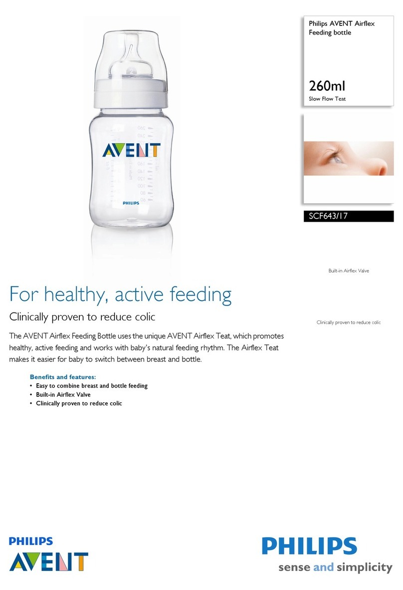 Philips AVENT SCF643/17 User manual