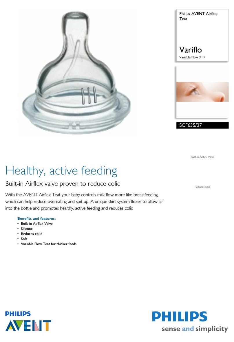 Philips AVENT SCF635/27 User manual