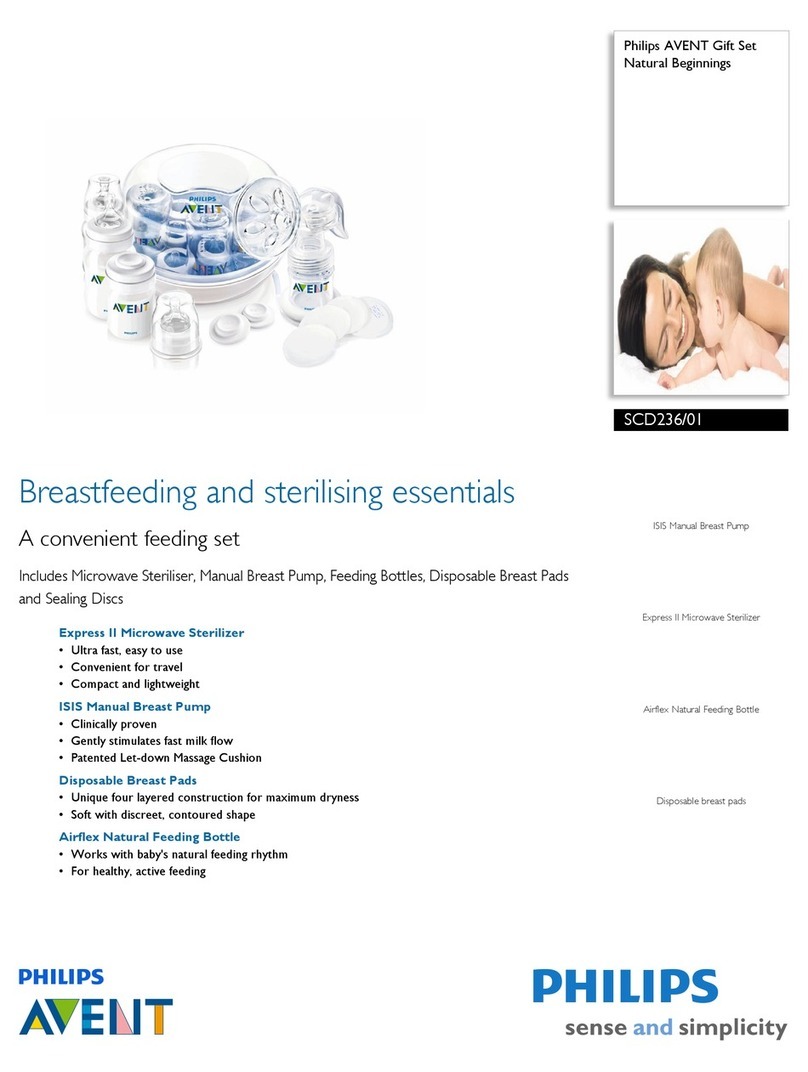Philips AVENT SCD236/01 datasheet