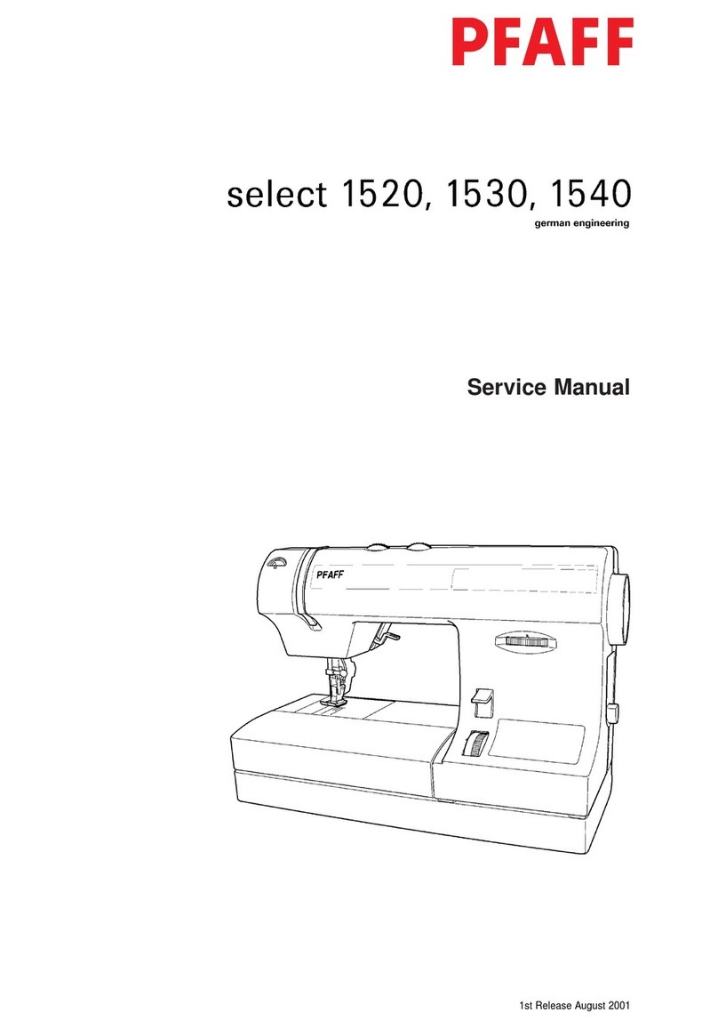 Pfaff select 1520 User manual