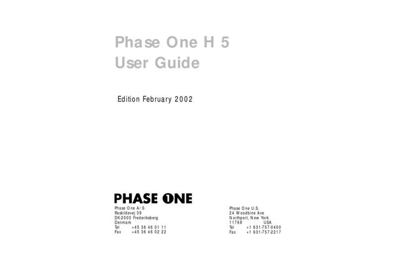 PhaseOne H 5 user guide