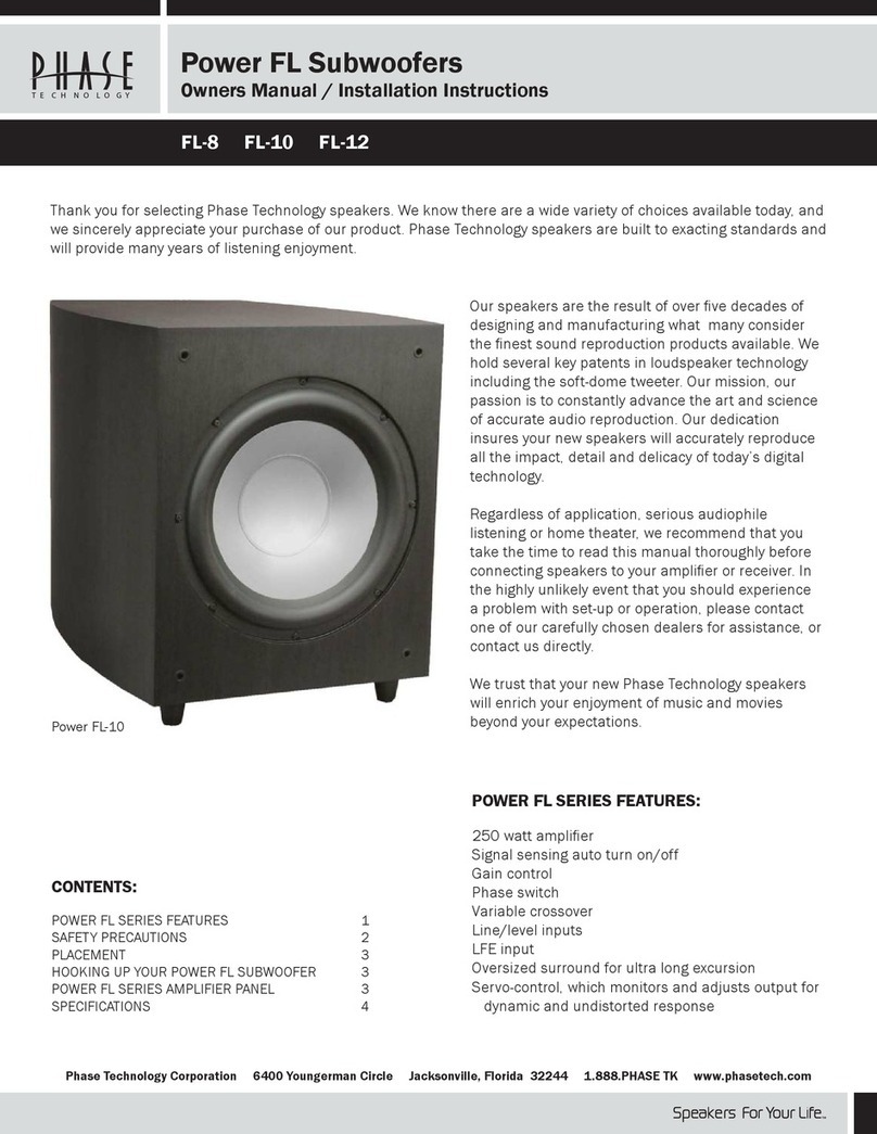 Phase Technologies FL-10 Original instructions