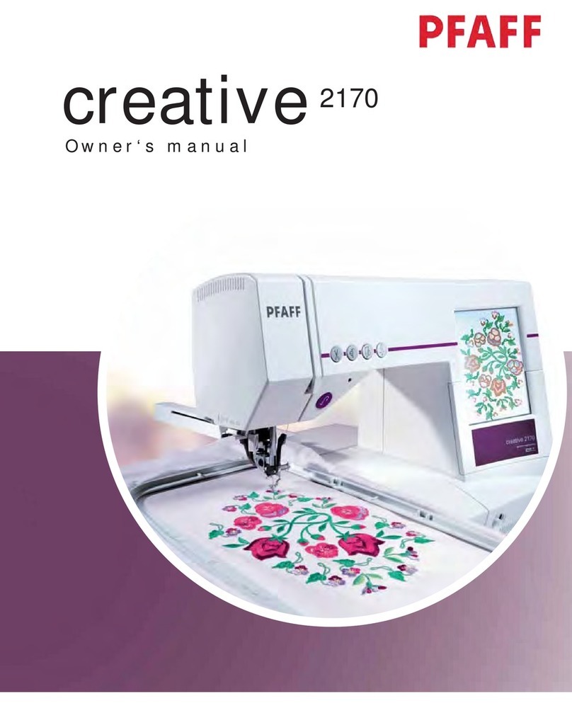 Pfaff creative 2170 User manual
