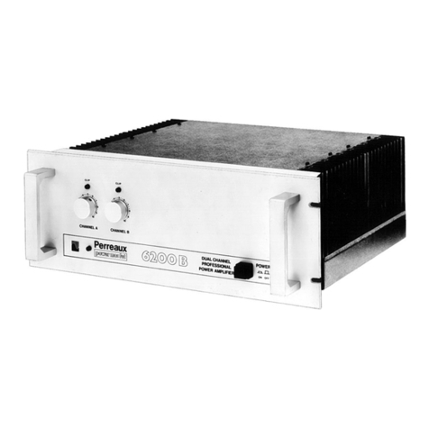 Perreaux 6200B User manual