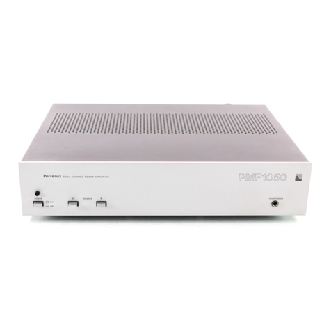 Perreaux PMF1050 User manual