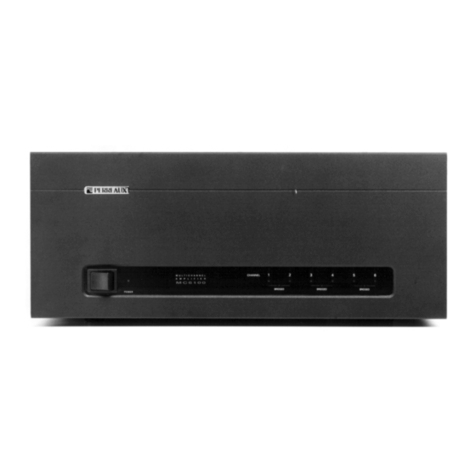 Perreaux MC6100 User manual