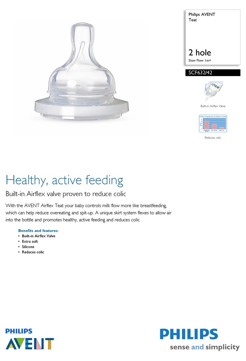 Philips AVENT Avent SCF632/42 User manual