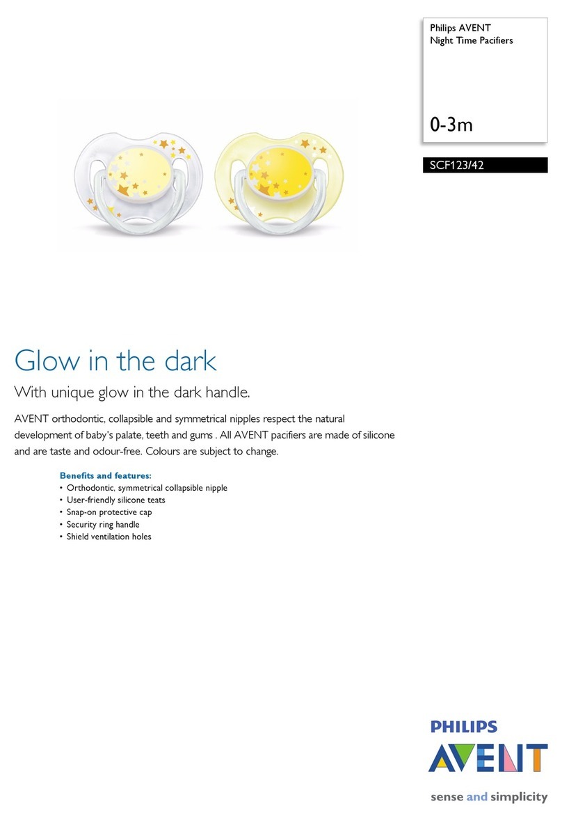Philips AVENT AVENT SCF123/42 User manual