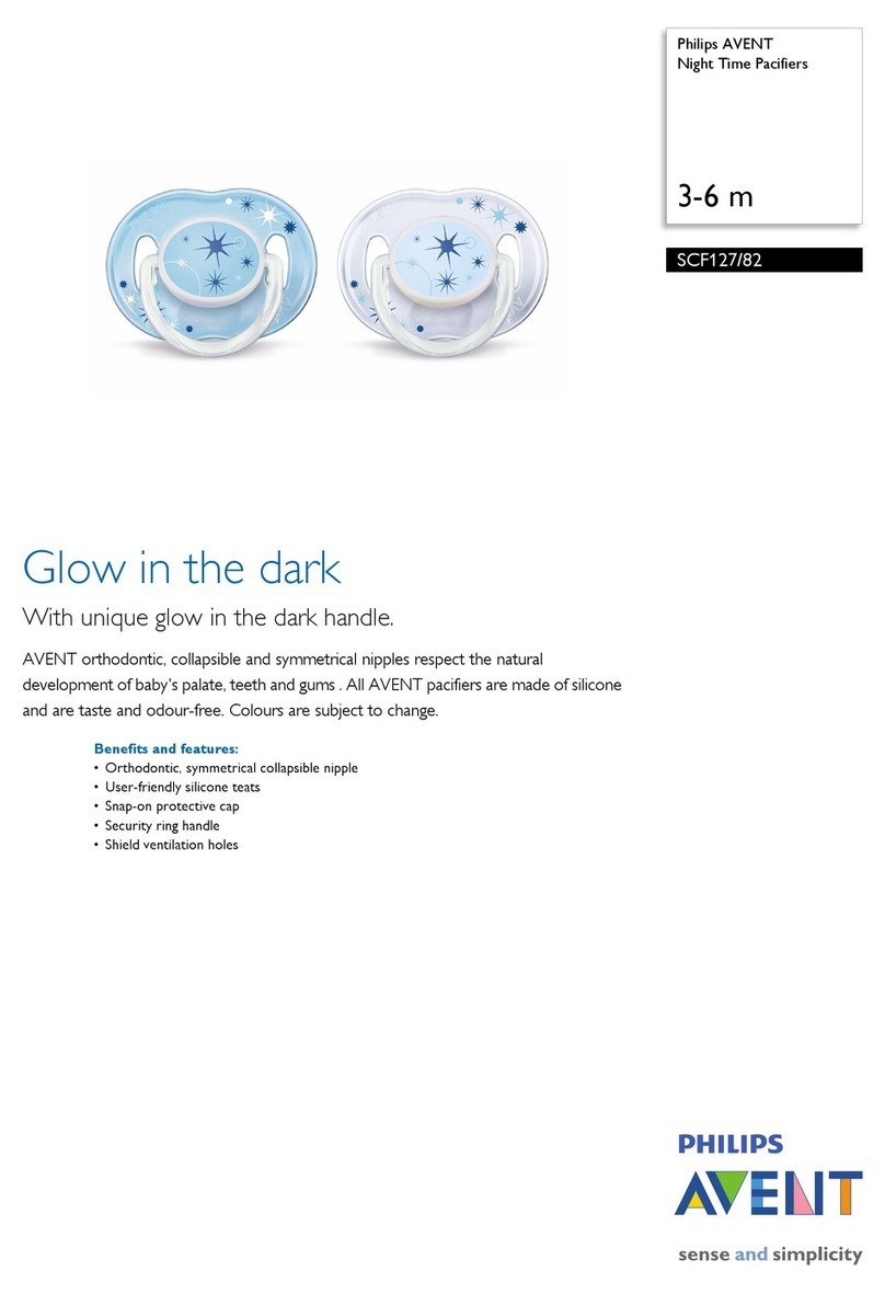 Philips AVENT AVENT SCF127/82 User manual