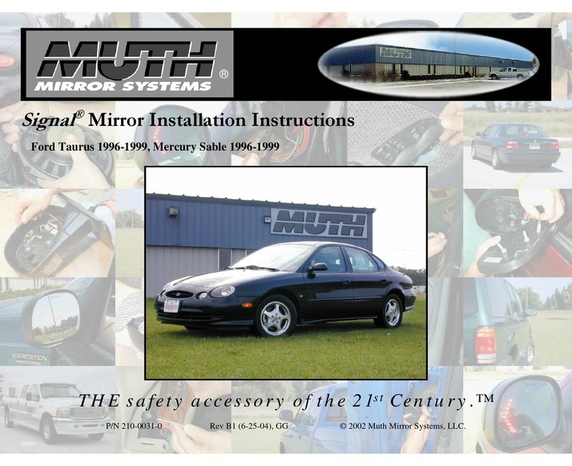 muth Ford Taurus 1996-1999 instructions
