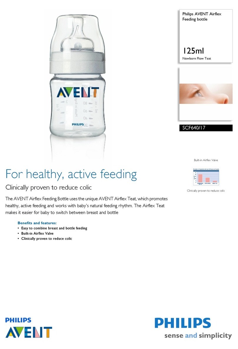 Philips AVENT SCF640/17 brochure Philips AVENT SCF640/17 brochure