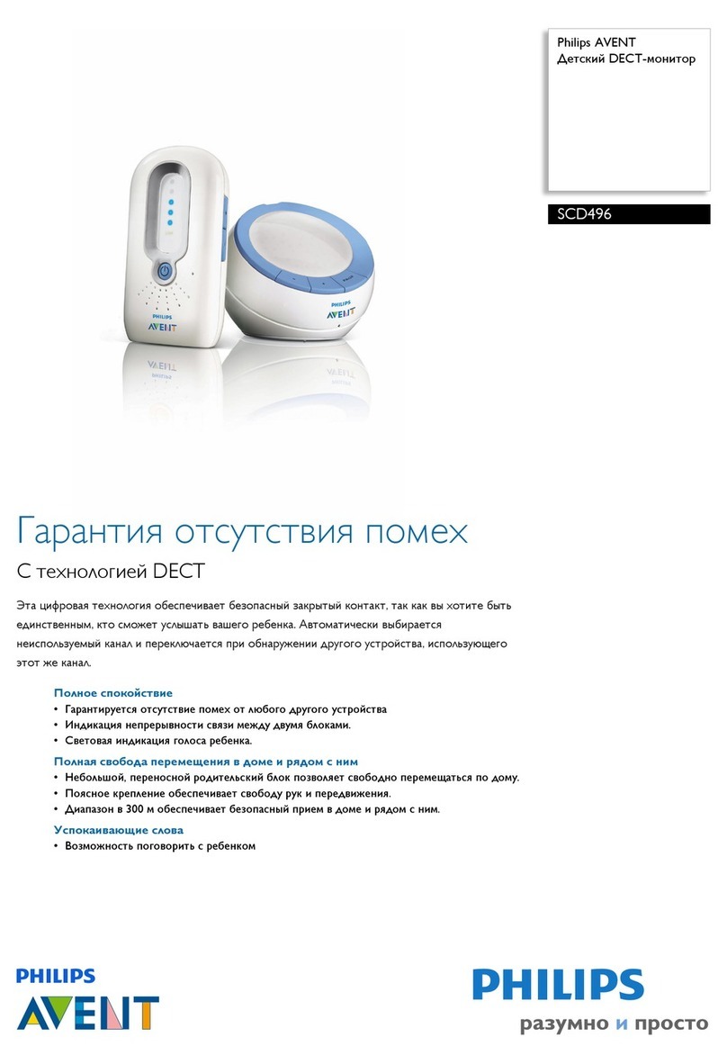 Philips AVENT SCD496 Specifications