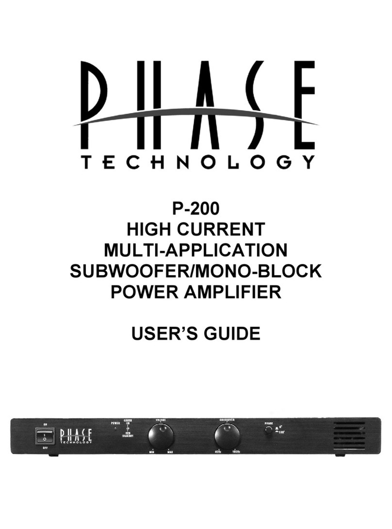 Phase Technologies P-200 user guide