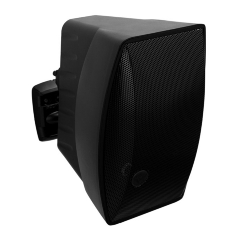 Sound Tube Surface-Mount Speaker SM590i User manual