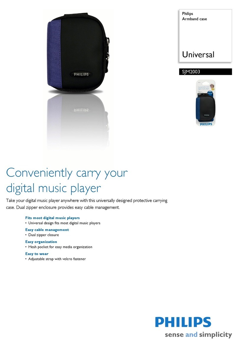 Philips ARMBAND CASE SJM2003 Specifications