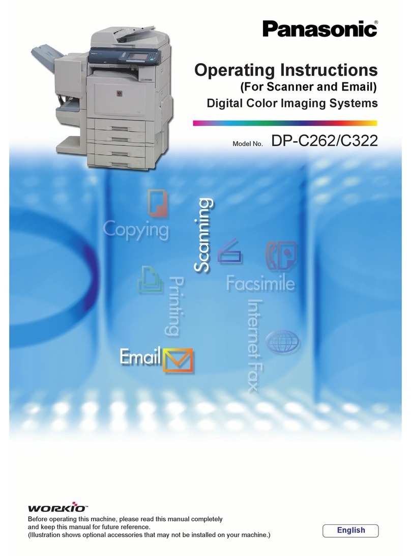 Panasonic Workio DP-C262 User manual
