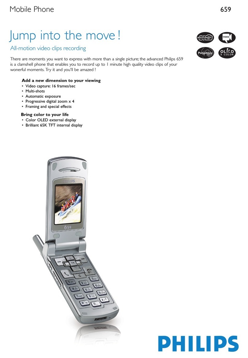 Philips 659 User manual