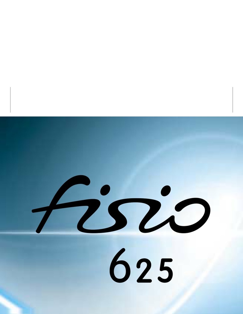 Philips Fisio 625 owner's manual