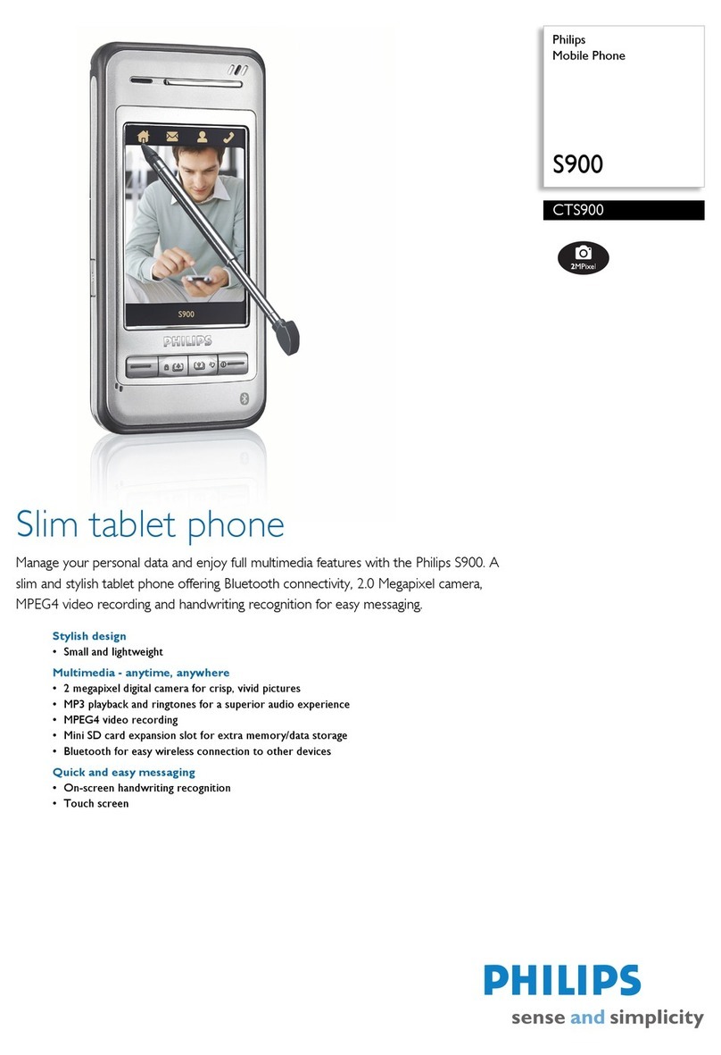 Philips S900 User manual