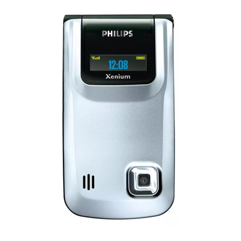 Philips Xenium CT9A9R user manual