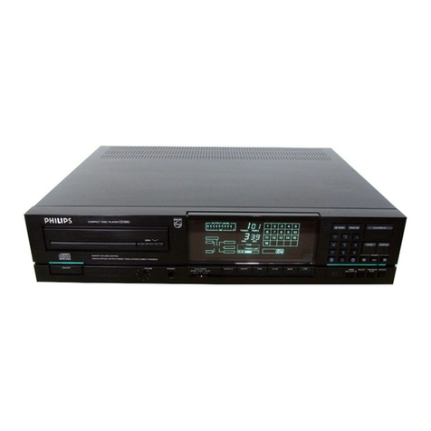 Philips CD880 User manual