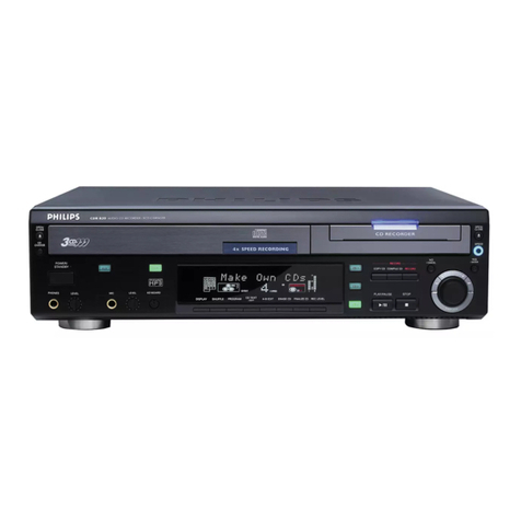 Philips CDR82017 User manual