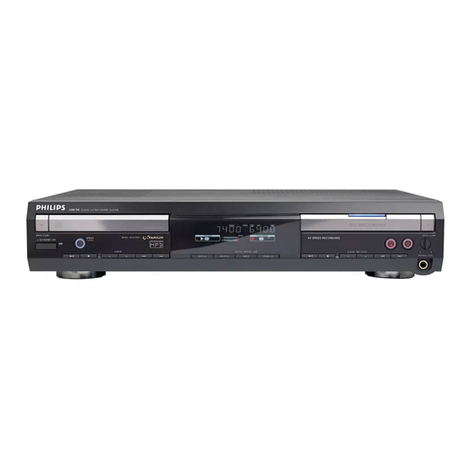 Philips CDR796 User manual