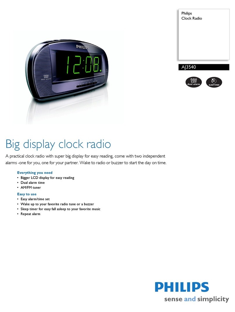 Philips AJ3540 User manual
