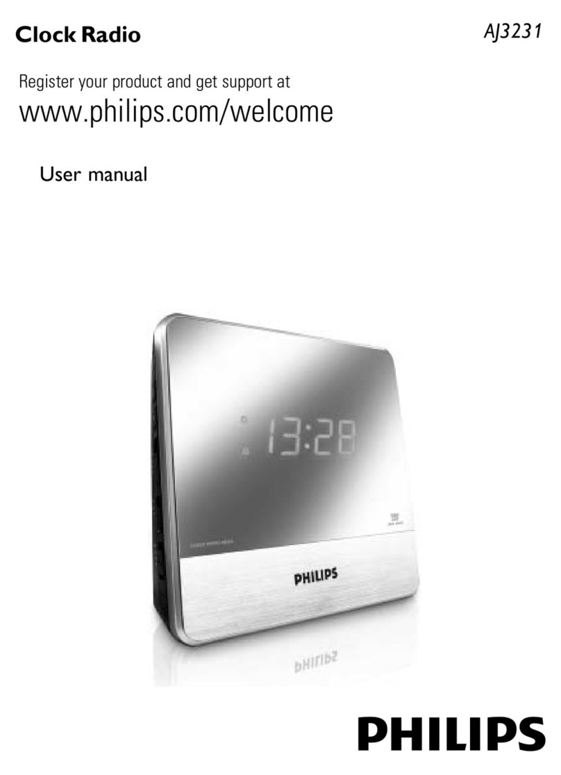 Philips AJ3231/79 User manual