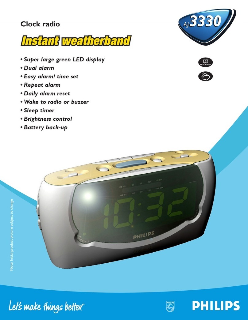 Philips AJ3330 Product information