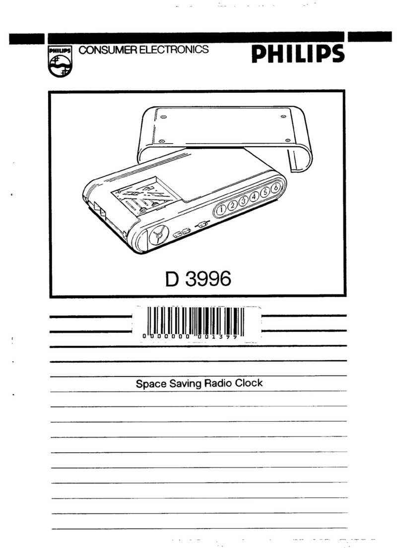 Philips D3996 User manual