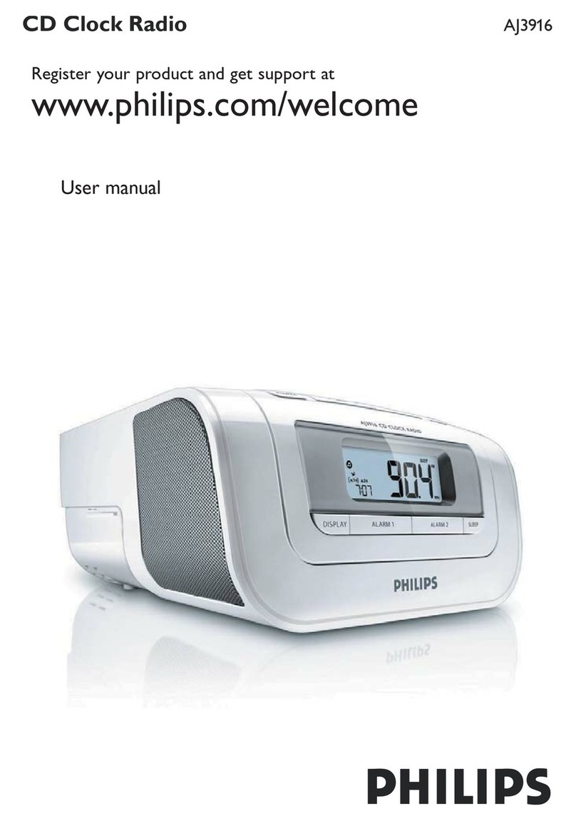 Philips AJ3916/05 User manual