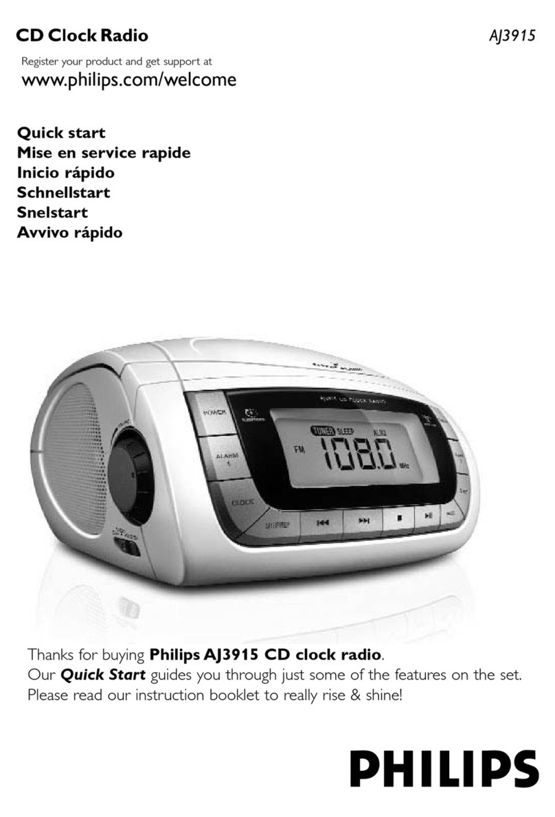 Philips AJ3915/12 quick start