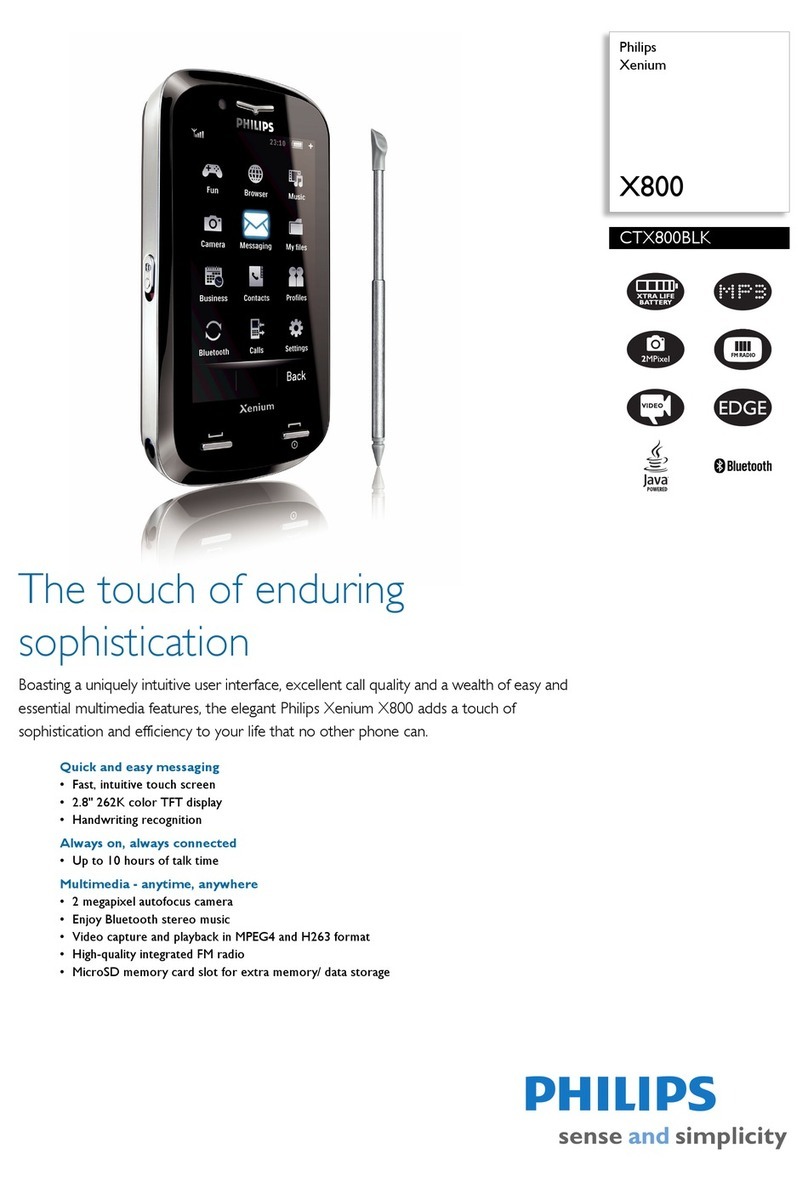 Philips CTX800BLK User manual