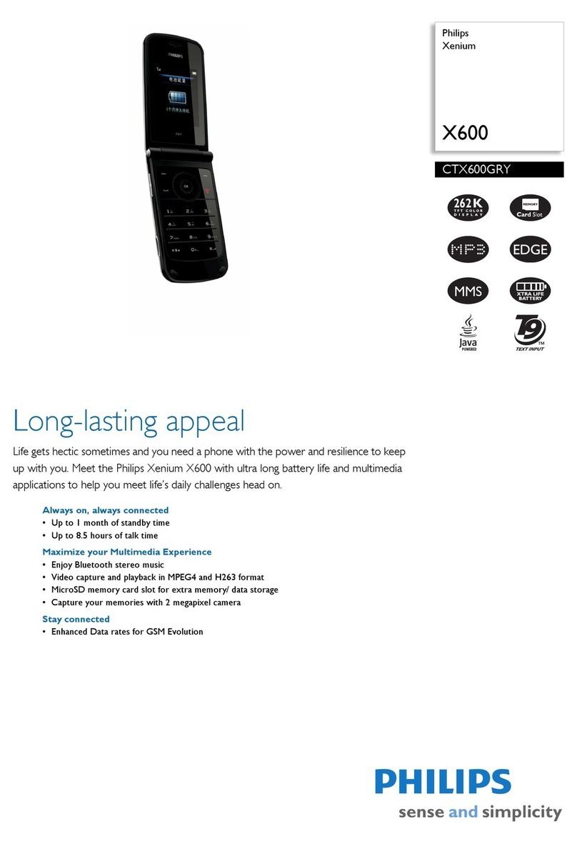 Philips CTX600GRY User manual