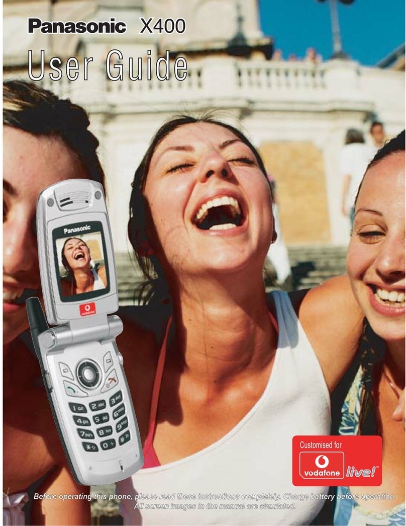 Panasonic X400 user guide