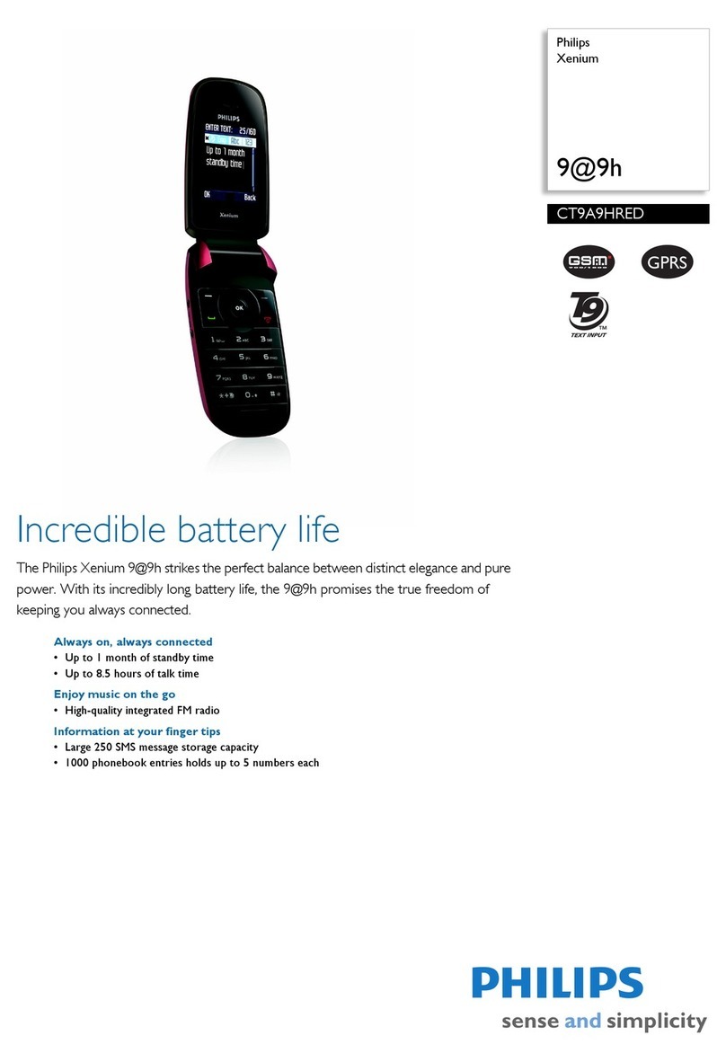 Philips CT9A9HRED User manual