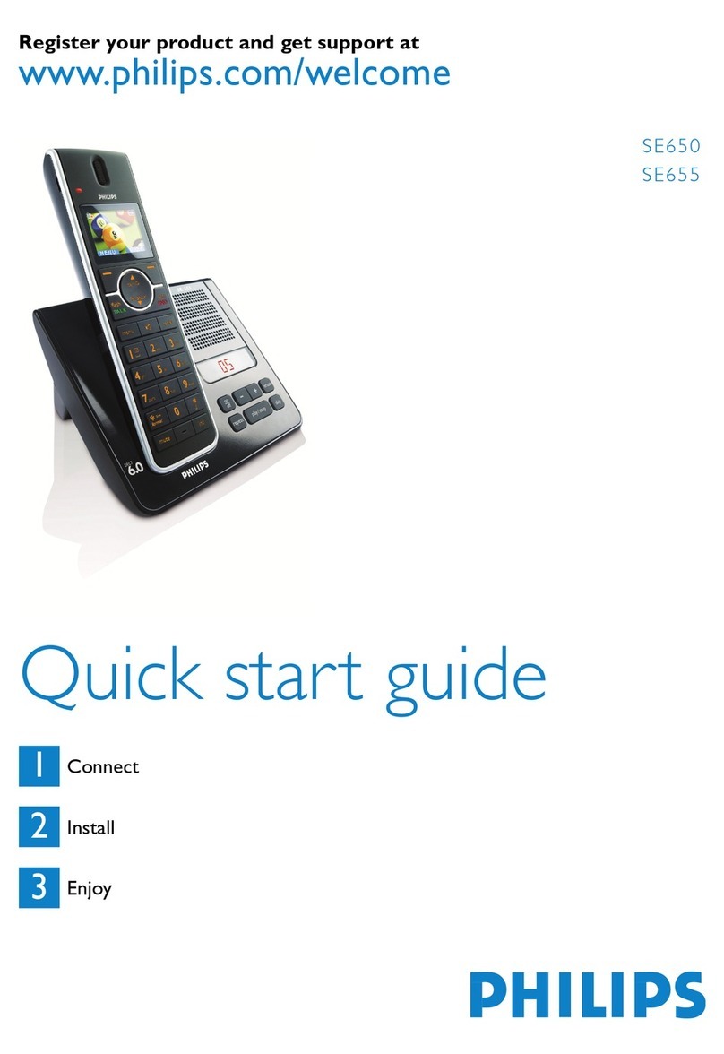 Philips SE650 User manual