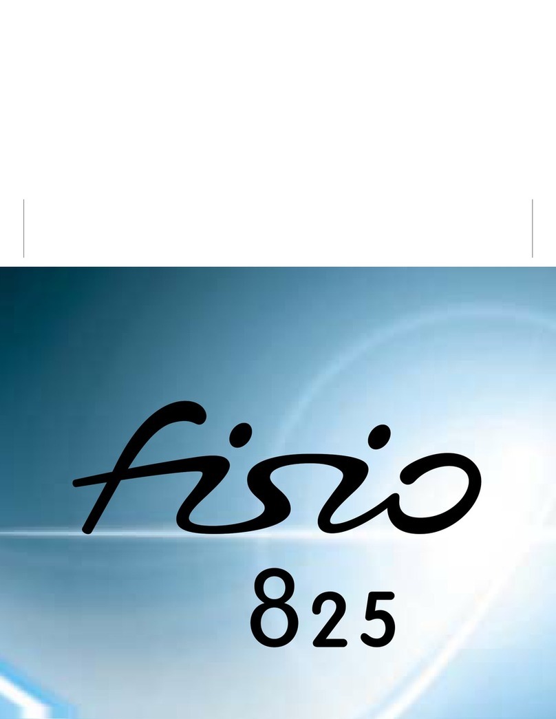 Philips Fisio 825 User manual