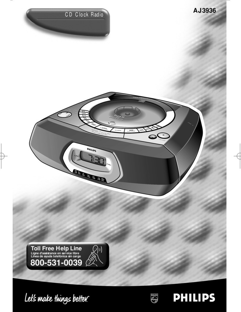 Philips AJ 3936 User manual