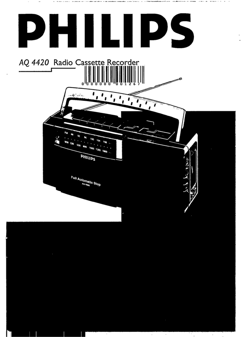 Philips AQ 4420 user manual