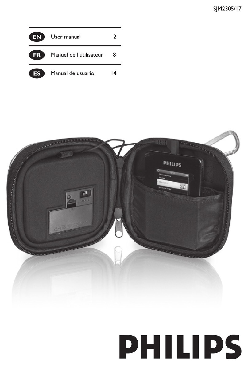 Philips SJM2305/ user manual
