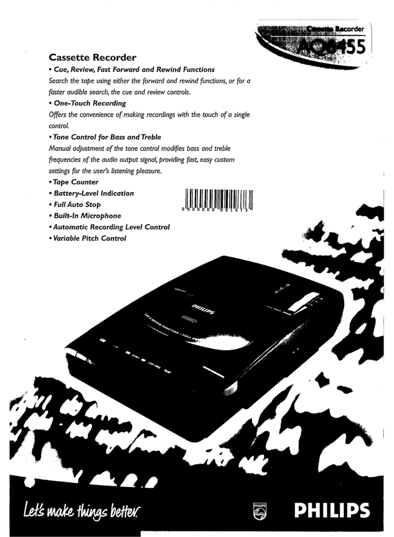 Philips AQ6455/05 Specification sheet