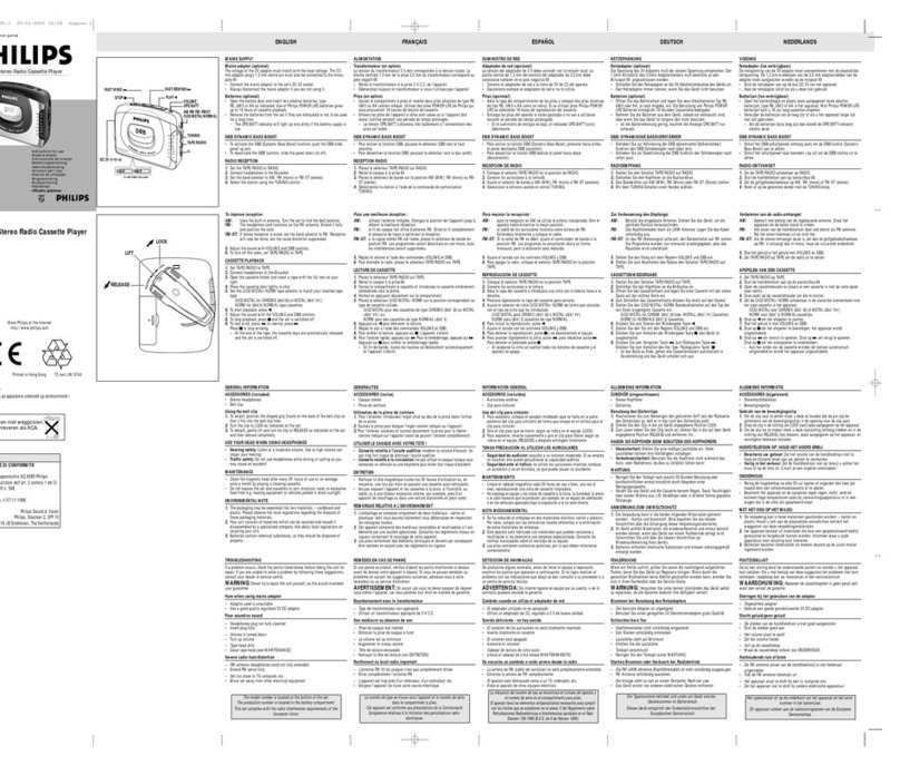 Philips AQ 6585/01 User manual Philips AQ 6585/01 User manual