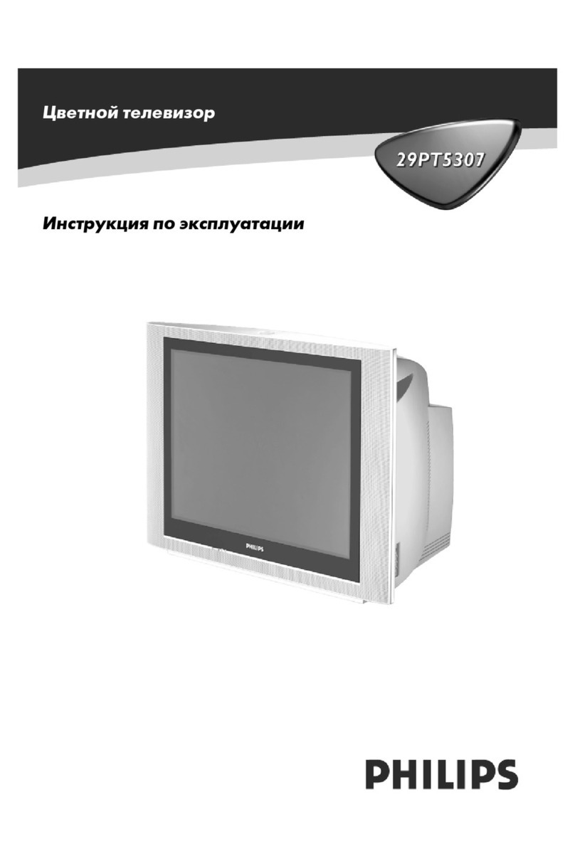 Philips 29PT5307 user manual