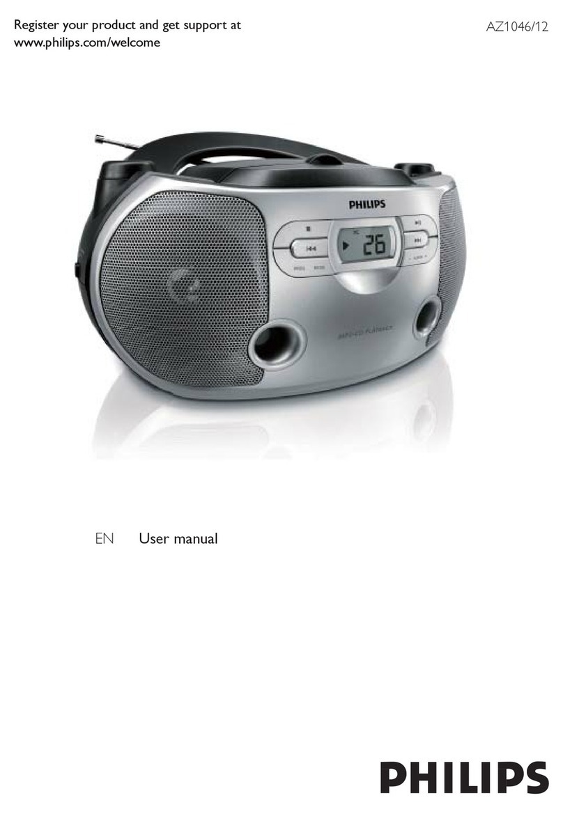 Philips AZ1046/12 User manual