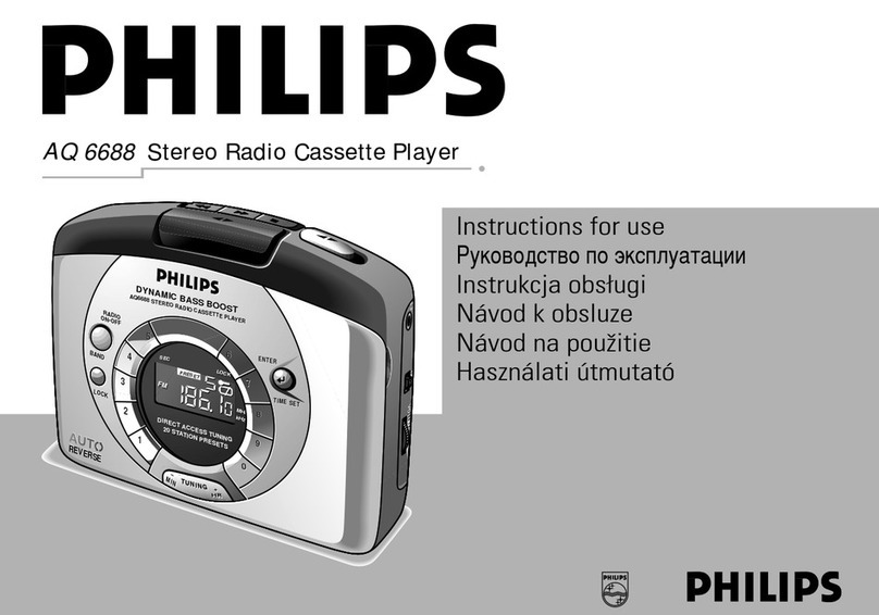 Philips AQ6688/00 Instrukcja obs?ugi