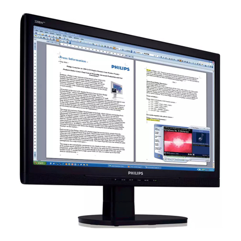 Philips 220BW8CB1/ User manual Philips 220BW8CB1/ User manual